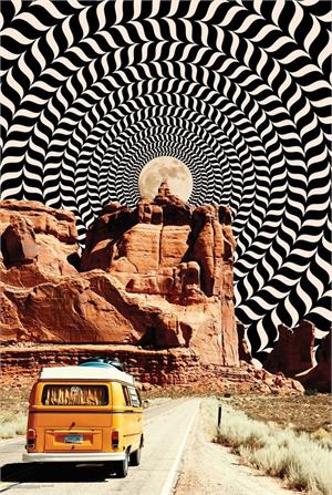 Illusionary Road Trip Poster Illusionary Road Trip Poster Image