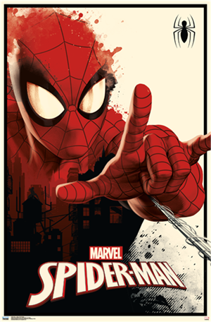 Spider-Man Glow in the Dark Poster Spider-Man Glow in the Dark Poster Image