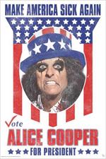 Alice Cooper for President Poster Image