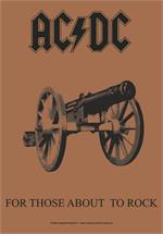 AC/DC For Those About To Rock Fabric Poster Image